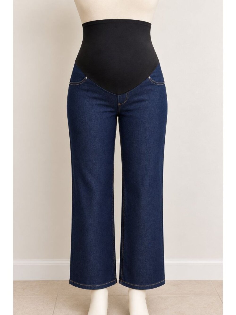 Maternity Straight Leg Denim Jeggings Size XL (16-18) NWT - Time and Tru